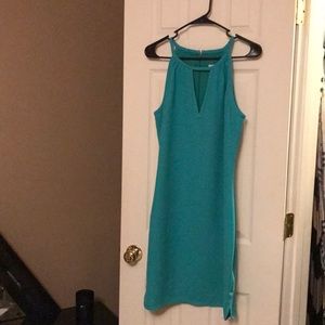Beautiful teal summer dress